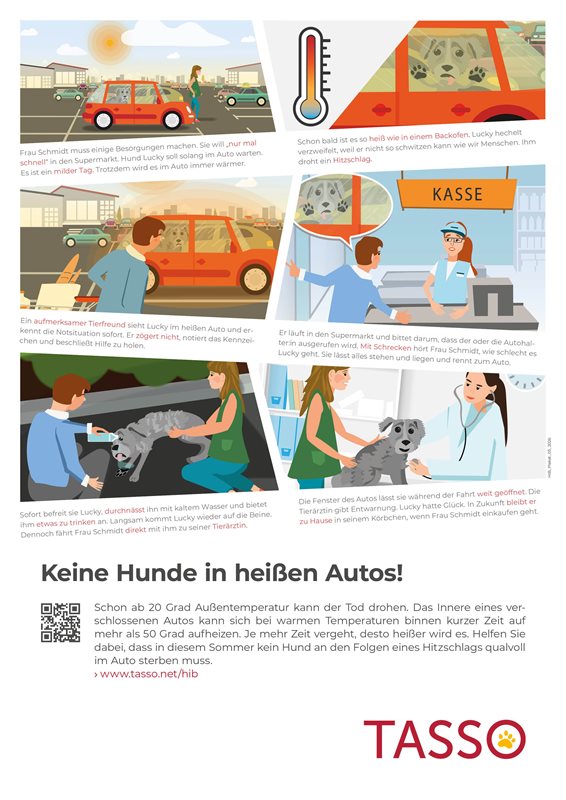 „Hund im Backofen“ Plakat