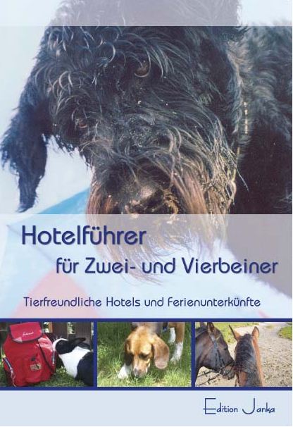 Buchcover Hotelführer für Zwei- und Vierbeiner