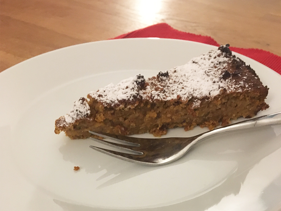 Karotten-Nuss-Kuchen