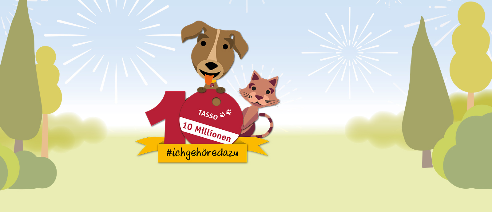 TASSO-Badge: 10 Millionen registrierte Tiere