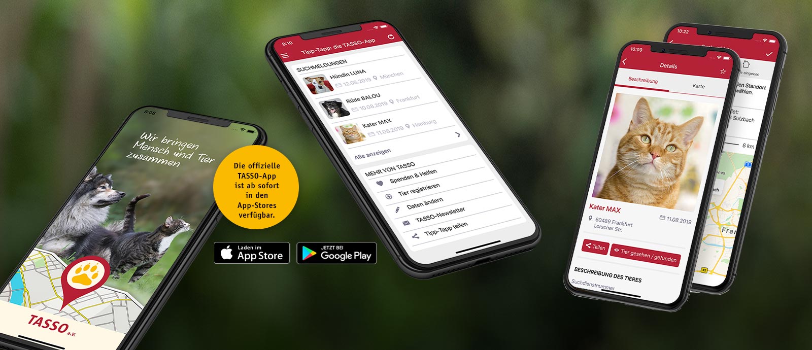 TASSO. Tierisch engagiert!
